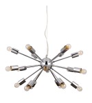 Lampy wiszące loftowe - ITALUX Theo Wisząca E27 18x40W Chrom AD20000-18A - product 1