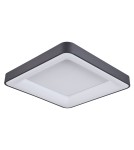 Plafony - ITALUX Giacinto Plafon LED zintegrowany 50W 4000K 2750lm Czarny 5304-850SQC-BK-4 - product 1