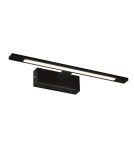 Kinkiety łazienkowe - ITALUX Lamiena Kinkiet LED zintegrowany 12W 3000K 960lm IP44 Czarny WL-21420M-BK - product 1