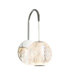Kinkiety glamour - ITALUX Rosario Kinkiet LED zintegrowany 4.2W 3200K 280lm Chrom WL-12220121-1A-CR - product 1