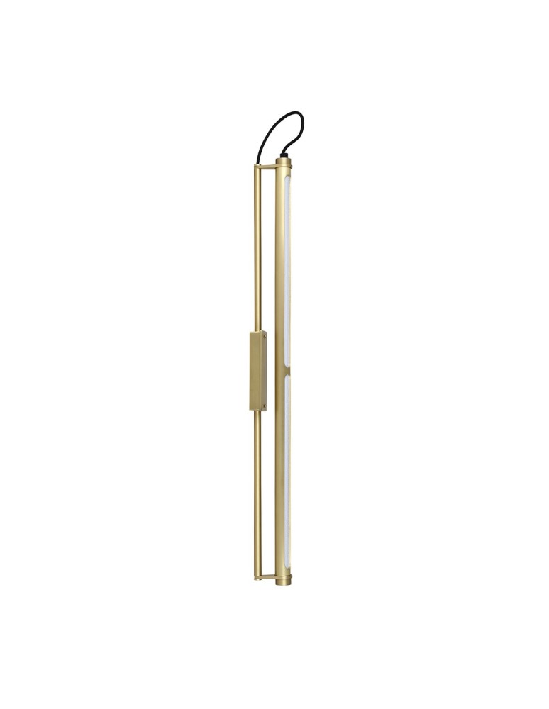 Kinkiety - ITALUX Levington Kinkiet LED zintegrowany 15W 1200lm Złoty WL-1154-1-GD - produkt kolory-swiatla.pl 1