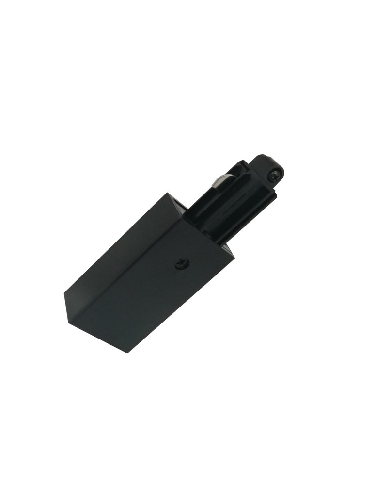 Akcesoria do szynoprzewodów 1 fazowych - ITALUX Marvi Track Power Adapter Akcesoria Do Szynoprzewodu  Czarny TRL-H1C-POW-BL - produkt kolory-swiatla.pl 1