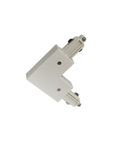 ITALUX Marvi Track Connector Akcesoria Do Szynoprzewodu  Biały TRL-H1C-CONN-L-RT-WH