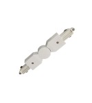 Akcesoria do szynoprzewodów 1 fazowych - ITALUX Marvi Track Connector Akcesoria Do Szynoprzewodu  Biały TRL-H1C-CONN-ANG-WH - product 1