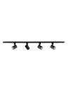 ITALUX Lumsi Szynoprzewody Zestaw GU10 4x35W Czarny TRL-2071-4T-15-BL