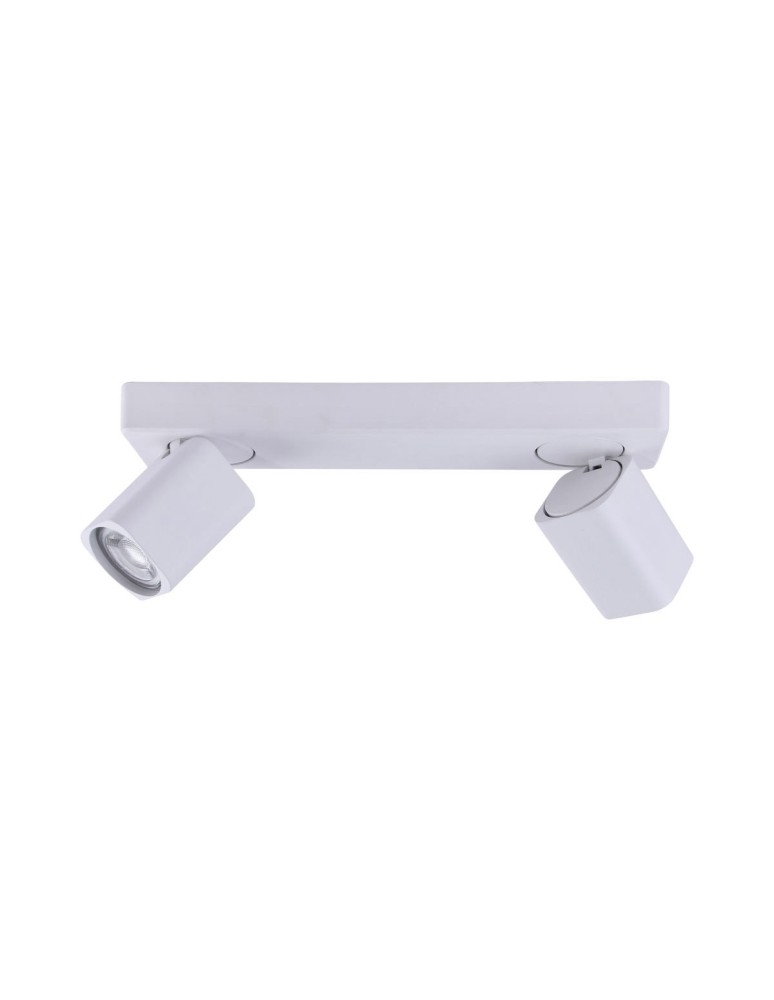 Lampy sufitowe reflektory - ITALUX Senova Reflektor GU10 2x35W Biały SPL-4492-2A WH - produkt kolory-swiatla.pl 1