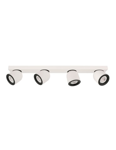 ITALUX Nuora Reflektor GU10 4x35W Biały/Czarny SPL-2855-4B-WH