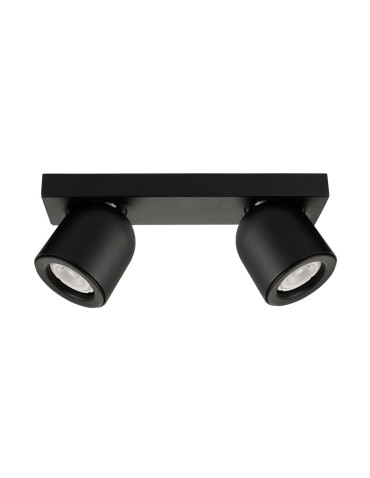 ITALUX Nuora Reflektor GU10 2x35W Czarny SPL-2855-2B-BL