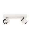 ITALUX Boniva Reflektor LED zintegrowany 5W 3000K 600lm Biały/Czarny SPL-2854-2B-WH