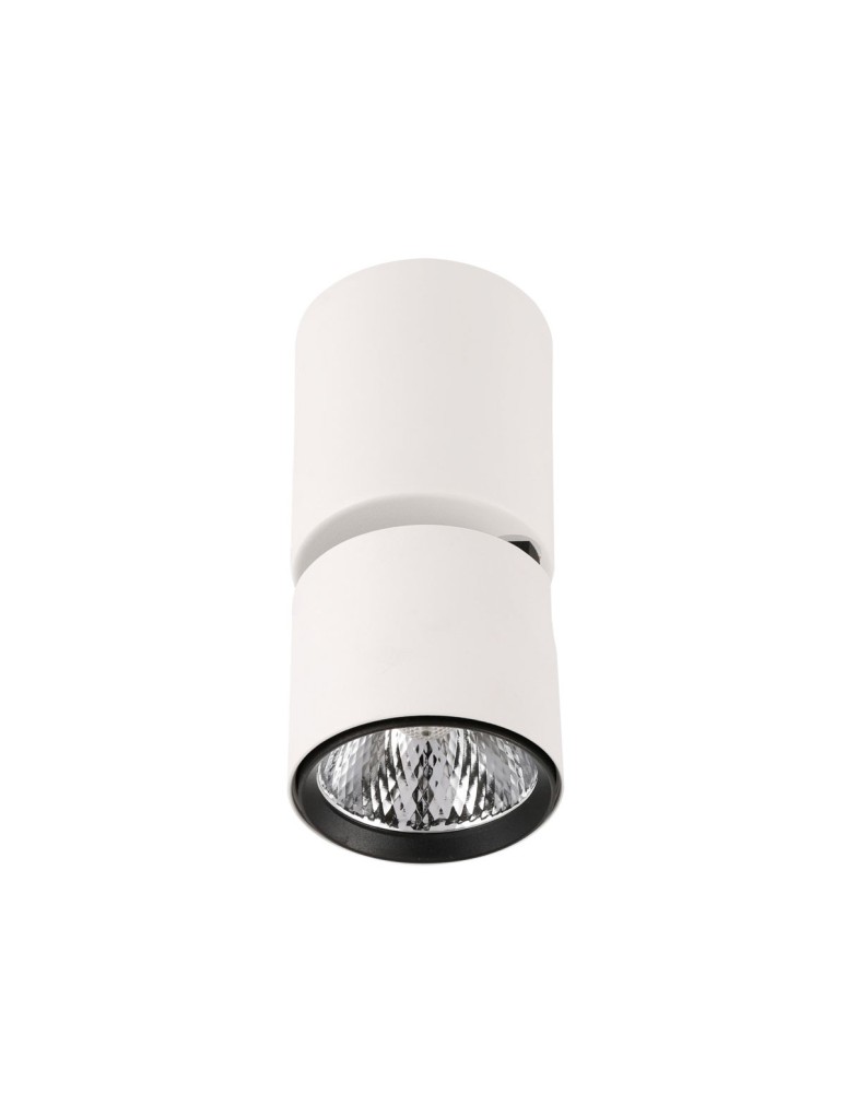Reflektory LEDowe - ITALUX Boniva Reflektor LED zintegrowany 5W 3000K 300lm Biały/Czarny SPL-2854-1-SC-WH - produkt kolory-swiatla.pl 1