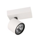 Reflektory LEDowe - ITALUX Boniva Reflektor LED zintegrowany 5W 3000K 300lm Biały/Czarny SPL-2854-1B-WH - product 1