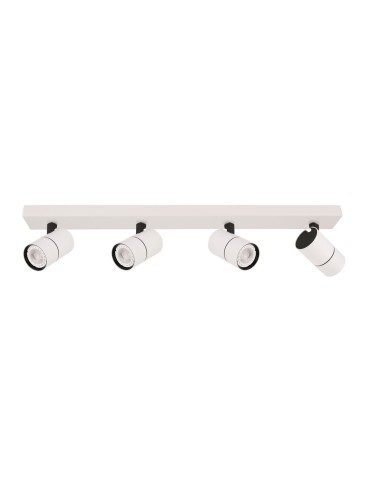 ITALUX Laconi Reflektor GU10 4x35W Biały/Czarny SPL-2813-4B-WH
