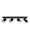 ITALUX Laconi Reflektor GU10 4x35W Czarny SPL-2813-4B-BL