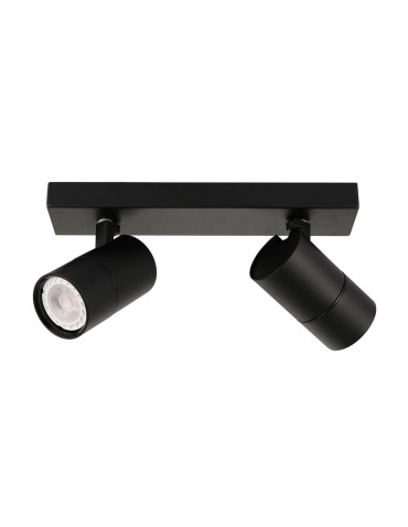 ITALUX Laconi Reflektor GU10 2x35W Czarny SPL-2813-2B-BL