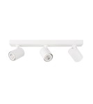 Lampy sufitowe reflektory - ITALUX Lumsi Reflektor GU10 3x35W Biały SPL-2071-3-MB-WH - product 1
