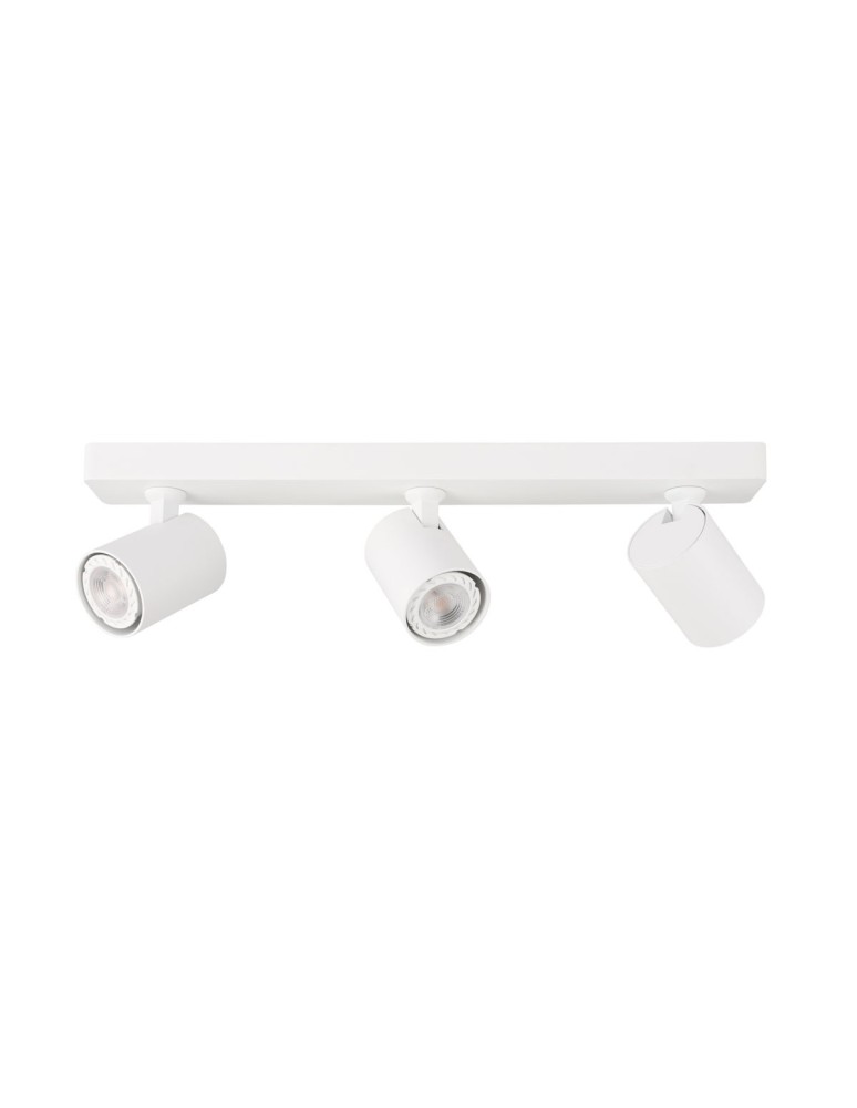 Lampy sufitowe reflektory - ITALUX Lumsi Reflektor GU10 3x35W Biały SPL-2071-3-MB-WH - produkt kolory-swiatla.pl 1