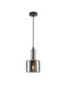 ITALUX Santia Wisząca E27 1x40W Srebrny PND-65342-1-SC+SG