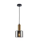 Lampy wiszące - ITALUX Santia Wisząca E27 1x40W Miedziany PND-65342-1-BRO+SG - product 1