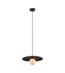 Lampy wiszące kule - ITALUX Malor Wisząca G9 1x25W Czarny PND-4602-1-XL-BK - product 1