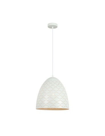 ITALUX Leilani Wisząca E27 1x40W Biały PND-43445-1L-WH
