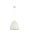 ITALUX Leilani Wisząca E27 1x40W Biały PND-43445-1L-WH