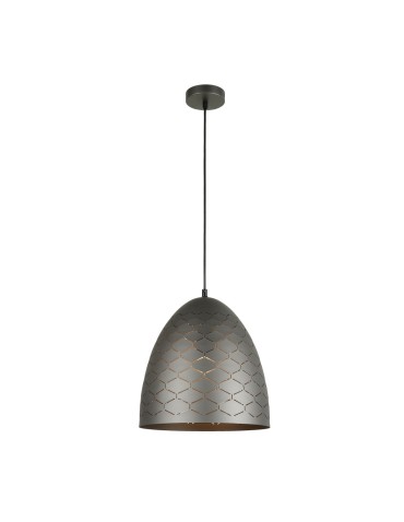 ITALUX Leilani Wisząca E27 1x40W Szary PND-43445-1L-GR