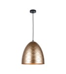 Lampy wiszące - ITALUX Leilani Wisząca E27 1x40W Złoty PND-43445-1L-GD - produkt 1