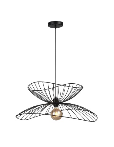 ITALUX Galia Wisząca E27 1x40W Czarny PND-34429-1-BK