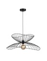 ITALUX Galia Wisząca E27 1x40W Czarny PND-34429-1-BK