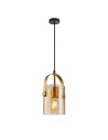 ITALUX Nanesma Wisząca E27 1x40W Złoty PND-32453-1-GD+AMB