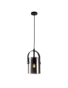 ITALUX Nanesma Wisząca E27 1x40W Czarny PND-32453-1-BK+SG