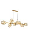 ITALUX Borgo Wisząca E27 8x40W Złoty PND-30843-8 GD+AMB