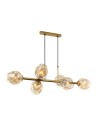 ITALUX Borgo Wisząca E27 6x40W Złoty PND-30843-6 GD+AMB