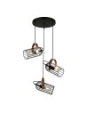 ITALUX Antoin Wisząca E27 3x40W Czarny PND-2445-3-BK