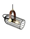 ITALUX Antoin Wisząca E27 1x40W Czarny PND-2445-1-BK