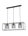 ITALUX Sinella Wisząca E27 3x40W Czarny PND-23231-3-BK+SG