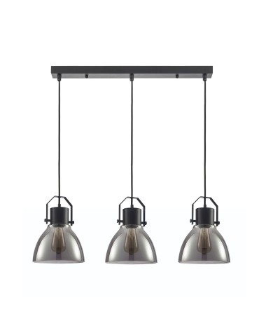 ITALUX Darlena Wisząca E27 3x40W Czarny PND-22371-3-BK+SG