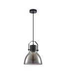 Lampy wiszące loftowe - ITALUX Darlena Wisząca E27 1x40W Czarny PND-22371-1-BK+SG - product 1