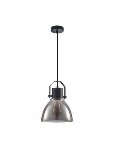 ITALUX Darlena Wisząca E27 1x40W Czarny PND-22371-1-BK+SG