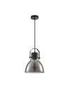 ITALUX Darlena Wisząca E27 1x40W Czarny PND-22371-1-BK+SG