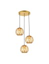 ITALUX Hilo Wisząca E27 3x40W Złoty PND-22341-3SA-GD