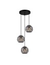 ITALUX Hilo Wisząca E27 3x40W Czarny PND-22341-3SA-BK