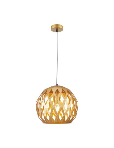ITALUX Hilo Wisząca E27 1x40W Złoty PND-22341-1L-GD