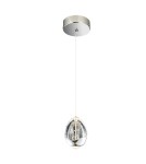 Lampy wiszące LED - ITALUX Huelto Wisząca LED zintegrowany 4.8W 3000K 290lm Chrom PND-22112132-1A-CR - product 1