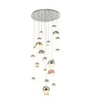 Lampy wiszące LED - ITALUX Mocado Wisząca LED zintegrowany 147.6W 3000K 8860lm Złoty PND-13112146-27A-CHPN - product 1