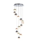 Lampy wiszące LED - ITALUX Mocado Wisząca LED zintegrowany 58.8W 3000K 3528lm Chrom PND-13112146-14A-CR - product 1