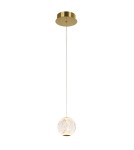 Lampy wiszące LED - ITALUX Rosario Wisząca LED zintegrowany 4.2W 3200K 280lm Złoty PND-12220121-1A-GD - product 1