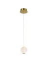 ITALUX Rosario Wisząca LED zintegrowany 4.2W 3200K 280lm Złoty PND-12220121-1A-GD
