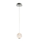 Lampy wiszące LED - ITALUX Rosario Wisząca LED zintegrowany 4.2W 3200K 280lm Chrom PND-12220121-1A-CR - product 1