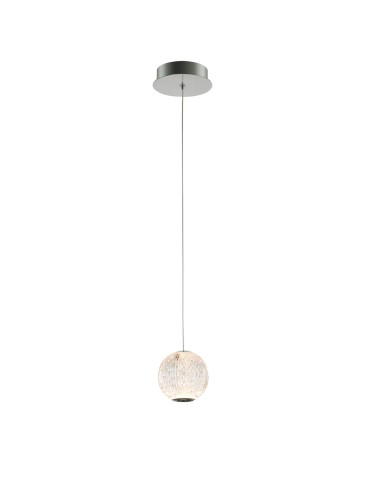 ITALUX Rosario Wisząca LED zintegrowany 4.2W 3200K 280lm Chrom PND-12220121-1A-CR